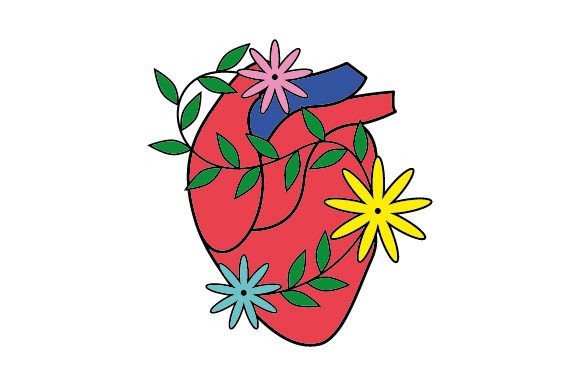 Blooming Heart Crafts Freebies