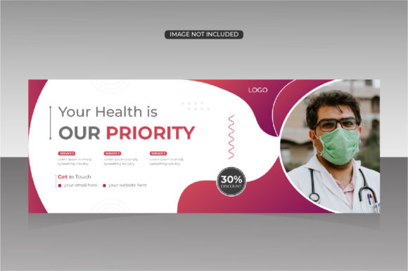 Medical Facebook Cover Design Template