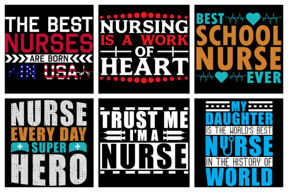 Nurse Day T-shirt Design Bundle