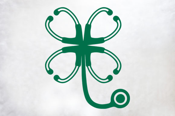 Nurse St. Patrick's Day, Stethoscope Graphics