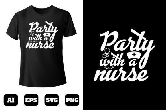 Nurse T-shirt Design 116 Graphics