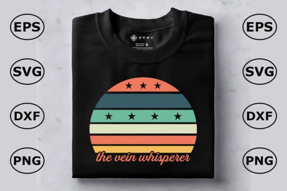 Nurse T Shirt Design, the Vein Whisperer