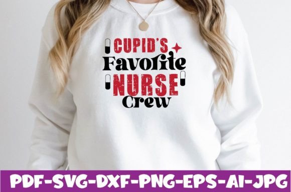 Santa’s Favorite Nurse Crew Graphics
