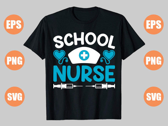 School Nurse T-Shirt Graphics & T-Shirt Designs